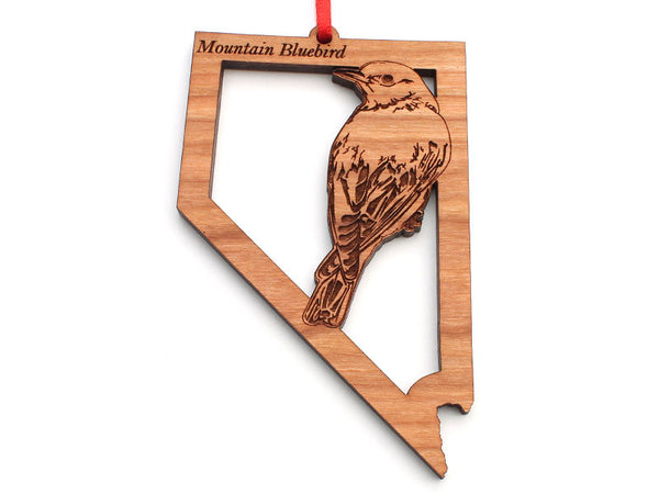 Nevada State Bird Ornament - Mountain Bluebird