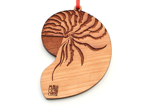 Maui Ocean Center Nautilus Shell Ornament