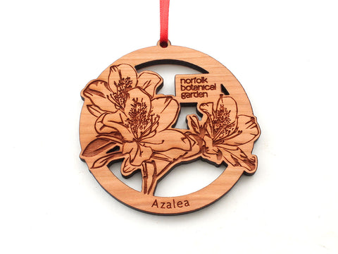 Norfolk Botanical Garden Azalea Flower Ornament