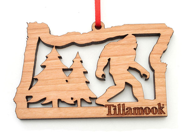 Tillamook Oregon State Sasquatch Ornament