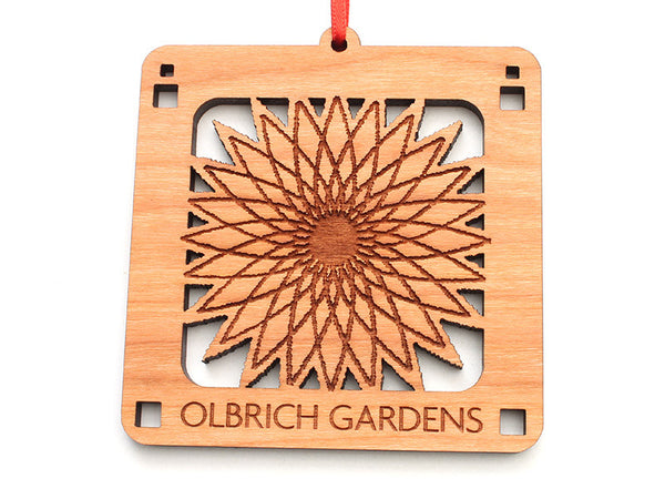 Olbrich Gardens Logo Ornament - Nestled Pines