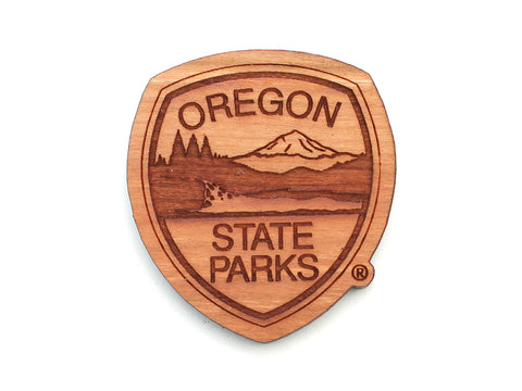 Oregon State Parks Shield Logo Magnet