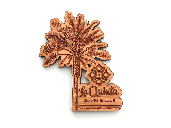 La Quinta Spa Palm Tree Logo Magnet