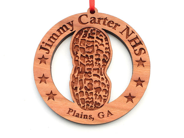 Jimmy Carter NHS Peanut Ornament