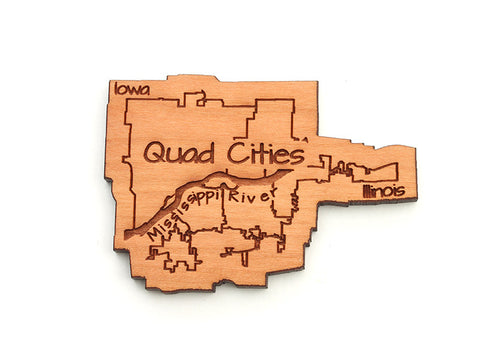 WaterMark Corners Quad Cities Magnet - Nestled Pines