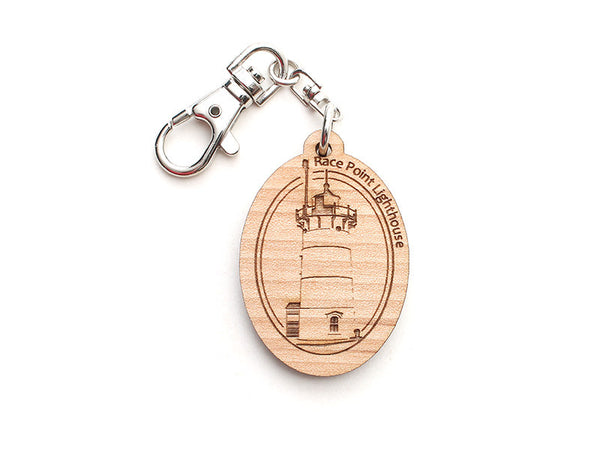 Cape Cod Race Point Lighthouse Key Chain - Nestled Pines