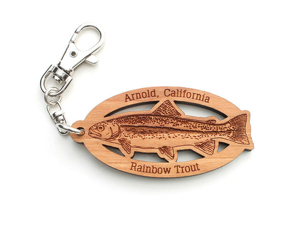 Trout Spot Rainbow Trout Key Chain - Nestled Pines