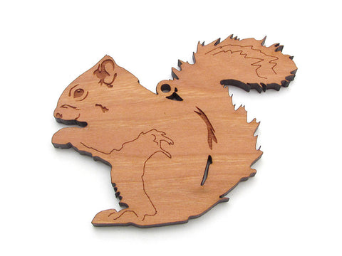 Red Squirrel Ornament - Nestled Pines