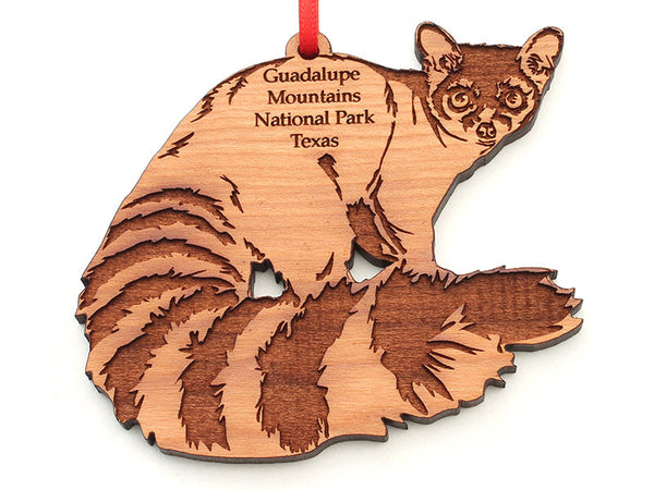 Guadalupe Mountains Ringtail Cat Ornament