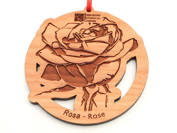 Berkshire Botanical Garden Rose Ornament
