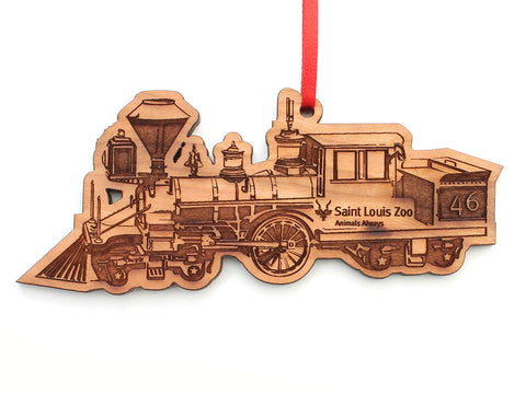 Saint Louis Zoo Train Ornament