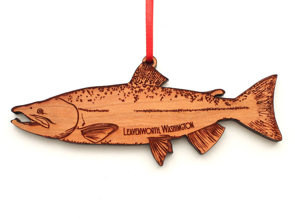 Leavenworth Washington Salmon Ornament