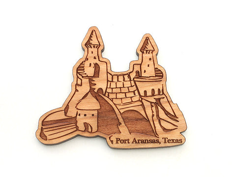 Lone Star Taste Sand Castle Magnet