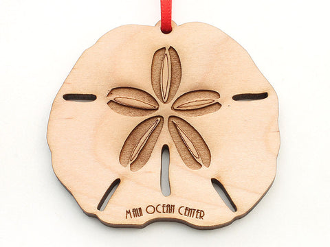 Maui Ocean Center Sand Dollar Ornament