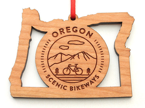 Oregon State Parks Scenic Bikeways Oregon State Ornament Alt