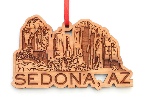 Sedona AZ Rock Formations Ornament
