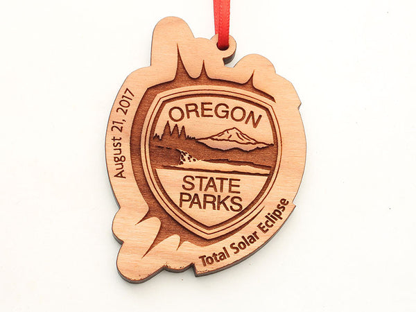 Oregon State Parks Solar Eclipse Park Logo Ornament