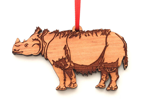 Sumatran Rhino Ornament
