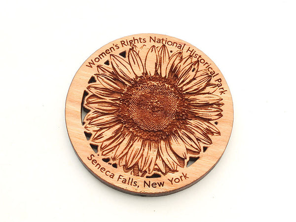 Women's Rights NHP Sunflower Magnet