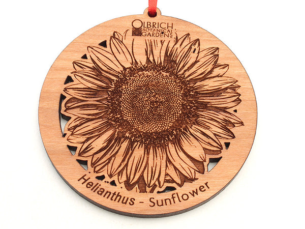 Olbrich Gardens Sunflower Flower Ornament