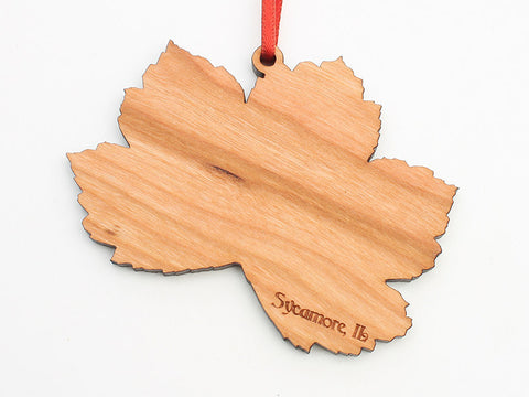 Blumen Gardens Sycamore Leaf Ornament - Nestled Pines
