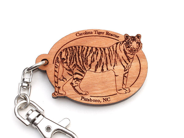 Carolina Tiger Rescue Tiger Key Chain