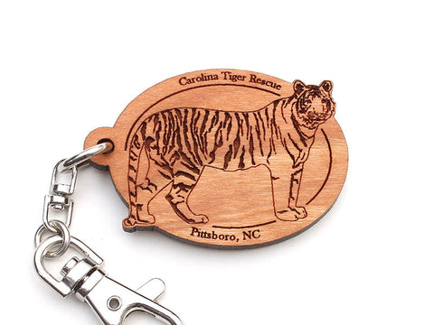 Carolina Tiger Rescue Tiger Key Chain
