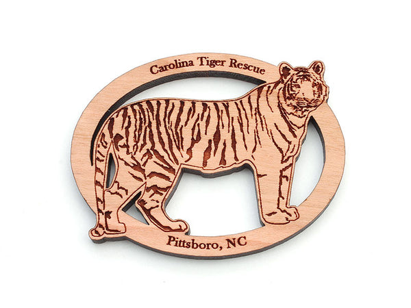 Carolina Tiger Rescue Tiger Oval Magnet