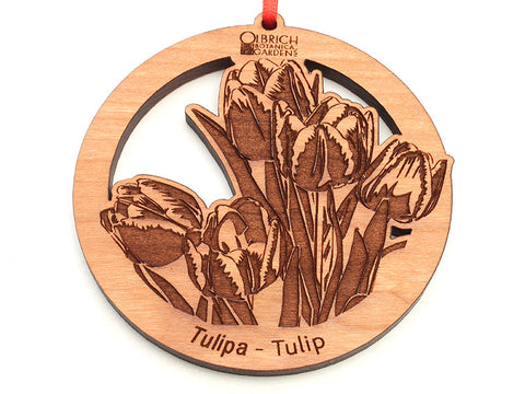 Olbrich Gardens Tulip Flower Ornament