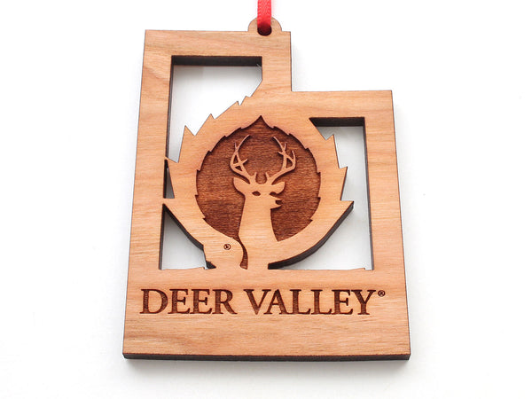 Deer Valley Utah Logo Insert Ornament