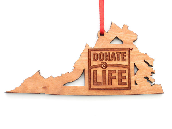 Virginia Donate Life Ornament