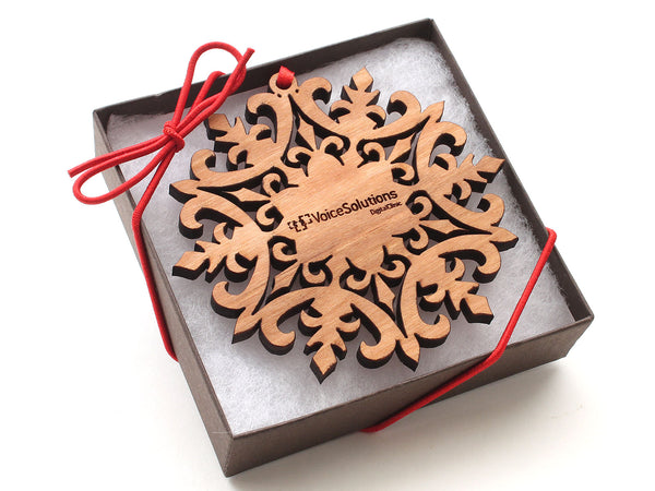 Voice Solutions Snowflake Gift Box
