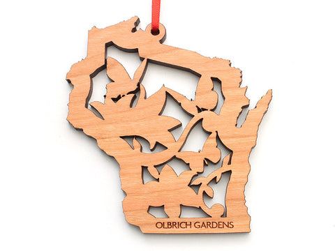 Olbrich Gardens WI Butterfly Insert Ornament - Nestled Pines