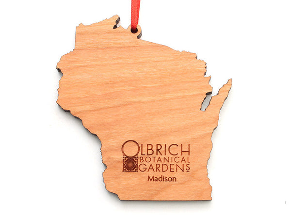 Olbrich Gardens WI Logo Ornament - Nestled Pines