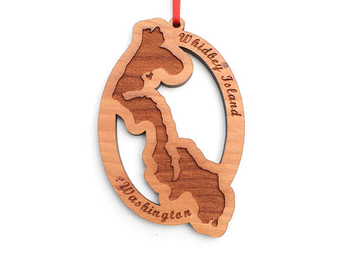 Admiralty Head Whidbey Island Custom Ornament - Nestled Pines