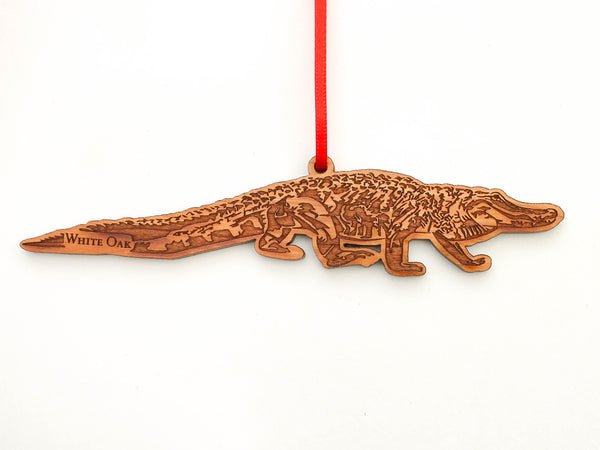 White Oak Conservation Alligator Ornament