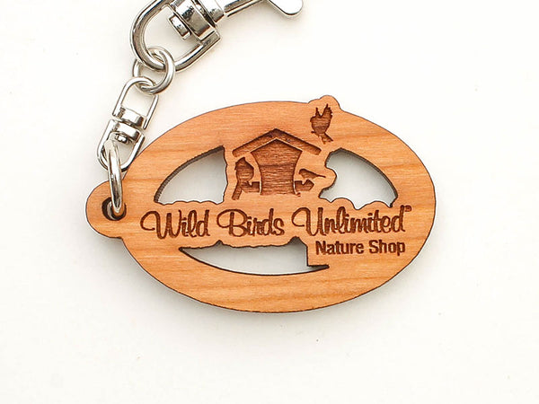 Wild Birds Unlimited Logo Key Chain